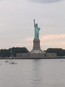Our Lady Liberty standing tall, showing how strong a nation we are. Source: Hannah Fakhrzadeh