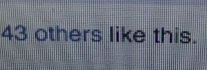 The amount of people is right that liked your post is visible for everyone to see. Photo Credit: Hannah Fakhrzadeh